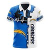 Los Angeles Chargers 3D Print Polo Shirt - For The Ultimate Fan With All Over Print Polo T-Shirt