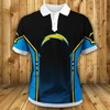 Los Angeles Chargers Casual Polo Shirt - Perfect For Game Day With 3D T-Shirts Ideas
