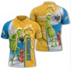 Los Angeles Chargers Nfl Unisex Funny Christmas The Grinch 3D Polo Shirt - Perfect All Over Print Polo Shirt