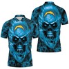Los Angeles Chargers Personalized Polo Collar T-Shirt - A Must-Have For Nfl Fans