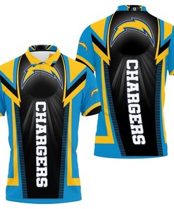 Los Angeles Chargers Personalized Polo Shirt - Show Your Support In Style