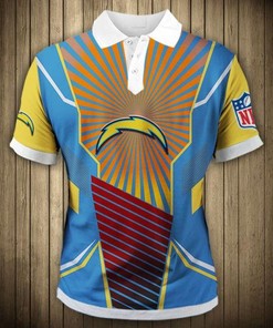 Los Angeles Chargers Sunlight Polo Shirt - Perfect For Any Game Day