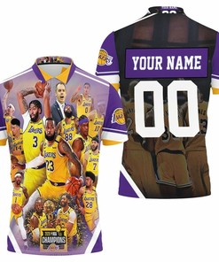 Los Angeles Lakers 2020 Champions Polo Shirt - Commemorate The Lakers' Victory