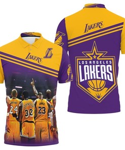 Los Angeles Lakers Nba Western Conference Polo Shirt - A Chic Way To Show Your Support