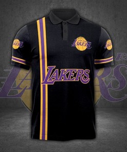 Los Angeles Lakers Personalized 3D Polo Shirt - Distinguish Yourself As The Ultimate Fan