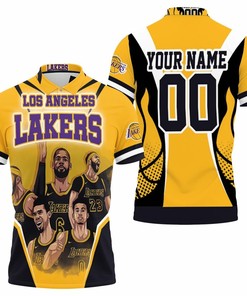 Los Angeles Lakers Player Style Western Conference Polo Shirt - The Ultimate Fan Gear