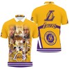 Los Angeles Lakers Western 3D Polo Shirt - Perfect For Real Lakers Fans