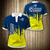 Los Angeles Rams 3D Printed Polo Shirt For Fans