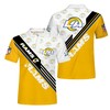 Los Angeles Rams Button Up Polo Collar For Nfl Fans