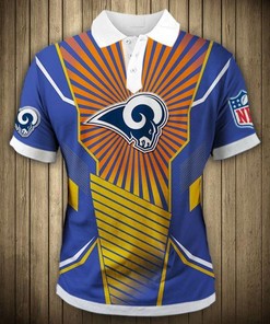 Los Angeles Rams Sunlight Casual 3D Athleisure T-Shirt For Fans