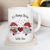 Love Gnome Coffee Mug - Valentines Day Gnome Gifts for Him and Her