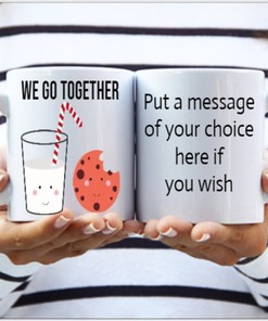 Love Humor Personalised Gift Mug Set for Him and Her on Valentine's Day