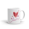 Love Valentine Mug Gift - Personalized Ceramic Coffee Cup