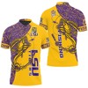 Lsu Tigers Fan Fishing Lover All Over Print Polo Shirt - Perfect For Ncaa Fans