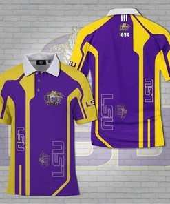 Lsu Tigers Ncaa Football Fan 3D Polo Shirt - Perfect For Football-Loving Tigers Fans