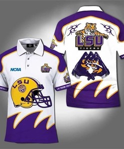 Lsu Tigers Ncaa For Lsu Fan 3D Polo Shirt - The Ultimate Must-Have For Any Lsu Fan