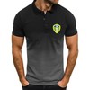 Lufc Gradient Leeds United Polo Shirt - Perfect Gift For Fans With Athleisure T-Shirt