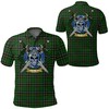 Macalpine Modern Tartan Athleisure Polo Shirt - A Perfect Gift For Fans Of Scottish Culture