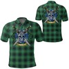 Macarthur Ancient Tartan 3D Athleisure Polo Shirt - A Must-Have For Scottish Polo Shirt Fans