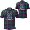 Macarthur - Milton Tartan Polo Shirt - Celebrate Your Scottish Heritage On The Golf Course