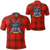 Macdonald Of Sleat Tartan All Over Print Polo Shirt - Show Your Scottish Warrior Pride