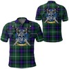 Macdonald Of The Isles Hunting Modern Tartan Athleisure Polo Shirt - Celebrate Scottish Heritage