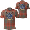 Macdougall Ancient Tartan All Over Print Polo Shirt - Must-Have For Scottish Heritage Fans