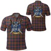 Macduff Hunting Modern Tartan Athleisure Polo Shirt - Perfect For Fans Of Scottish Fashion And Sports