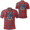 Macfarlane Modern Tartan Athleisure Polo Shirt - Celebrate Your Scottish Roots In Style