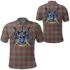 Macgregor Hunting Ancient Tartan 3D Athleisure Polo Shirt - Celebrate Scottish Heritage