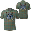 Mackintosh Hunting Ancient Tartan 3D All Over Print Polo Shirt - Scottish Warrior Golf Shirt - Classic Style