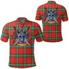 Maclaine Of Loch Buie Hunting Ancient Tartan Polo Shirt - Scottish Warrior Golf Shirt