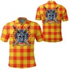 Macmillan Clan Tartan 3D All Over Print Polo Shirt - Scottish Warrior Golf Shirt - Classic Style For Modern Fans