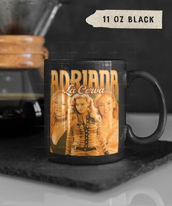 Made Man Mafia Retro 90s Coffee Mug, Adriana La Cerva Homage Mug, La Cosa Nostra Wise Guy American Crime Series