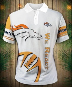 Make A Statement With Zigzag Casual Denver Broncos 3D Polo Shirt