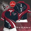 Make It Personal With Personalized Houston Texans No104 3D All Over Print Polo Shirt