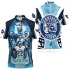 Make Your Victory Personal With Team Titans' 2021 Super Bowl Afc South Division Champions Thank You Fans 3D Polo Shirt