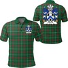March (Ap Meirchion) Wales Scottish Tartan 3D Polo Shirt - Unique Design For Men