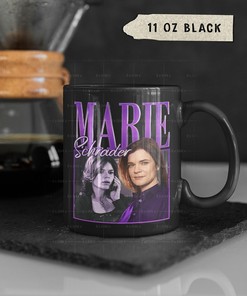 Marie Schrader Water Mug for Fans of Agent Albuquerque DEA Asac Schrader: Skyler Mug and Hank Schrader Mugs