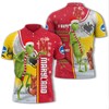 Maryland Terrapins Ncaa Unisex Funny Christmas The Grinch 3D Polo Shirt - Perfect All Over Print Polo Shirt