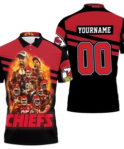 Master Yoda Kc Chiefs Logo Afc West Champs Super Bowl 2021 - Polo Shirt For Fans