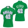 Maxi Kleber 42 2020 Nba Green Jersey Polo Shirt - Perfect For Mavericks Fans