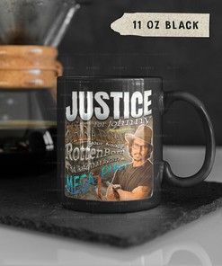 MegaPint Justice Johnny Depp Coffee Mug with Tribute, Homage, and Vintage 90s Gift Ideas