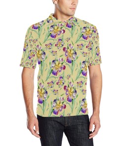 Men'S 3D Iris Pattern Polo Shirt - A Gift For Men With Unique Taste And Style