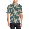 Men'S 3D Iris Pattern Print Polo Shirt - Perfect Gift For Nature Lovers And Athletes