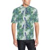 Men'S 3D Peacock Pattern Polo Shirt - Ideal Gift For Peacock Lovers Who Want To Stand Out