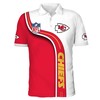 Men'S 3D Polo Shirt For Nfl Fans Of Kansas City Chiefs - Get Yours