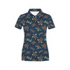 Men'S Abstract Sea Turtle 3D Polo Shirt