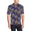 Men'S Beachy Sea Turtle All-Over Print Polo Shirt