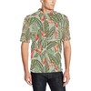 Men'S Bee Pattern Print Design Polo Shirt - A Vibrant And Bold Polo Shirt For Bee Enthusiasts.